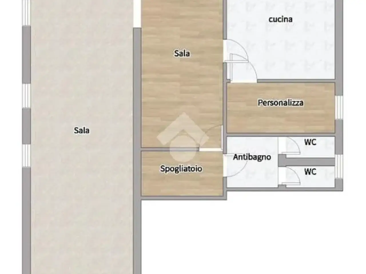 Negozio in Via Roma 19, Vigodarzere, {3} - Planimetria 1