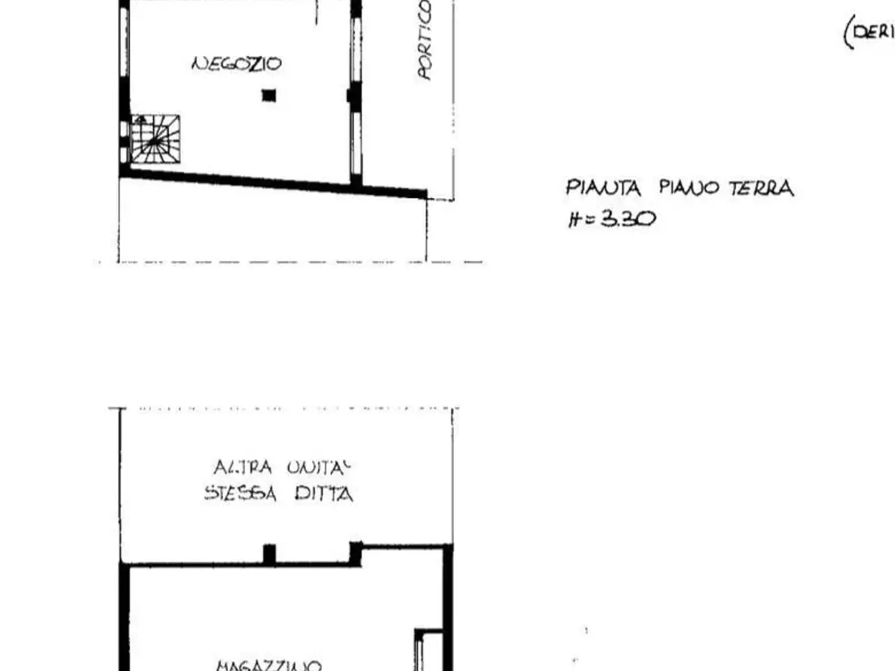 Negozio in Via Cazzaro, Castelfranco Veneto, {3} - Planimetria 1
