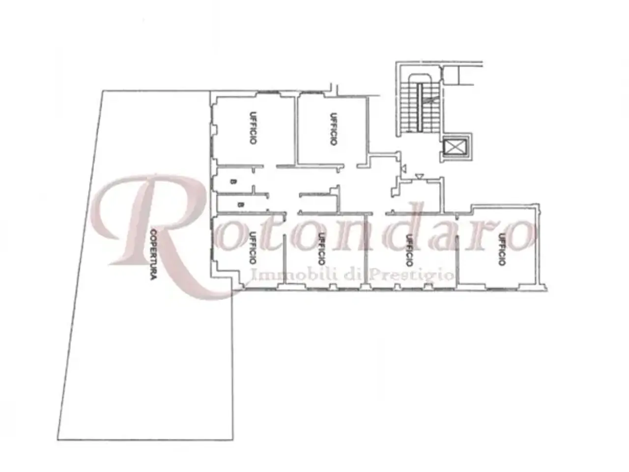 Ufficio in Corso Magenta, Milano, {3} - Planimetria 1
