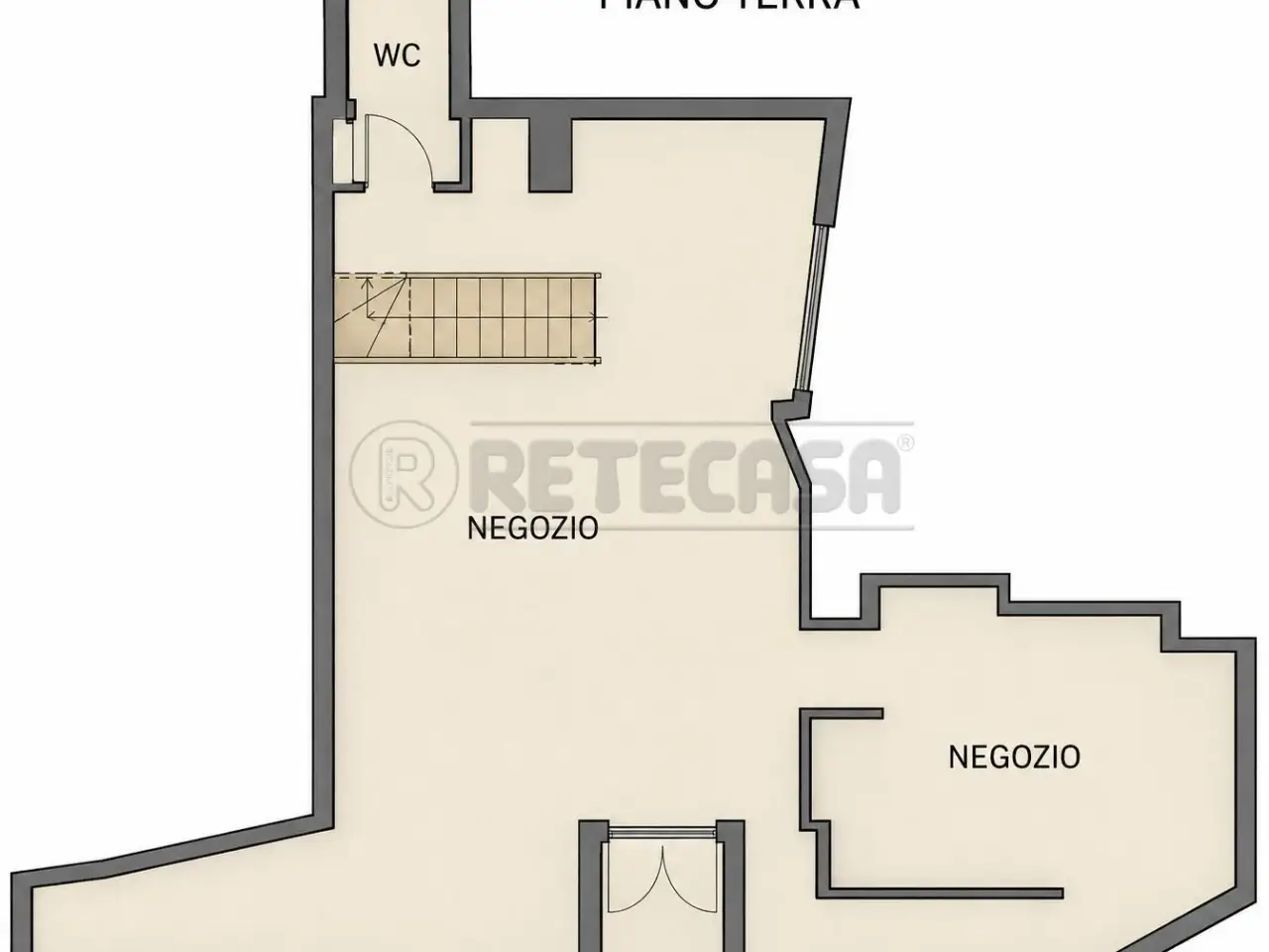 Palazzina commerciale in Corso Andrea Palladio 72, Vicenza, {3} - Planimetria 1