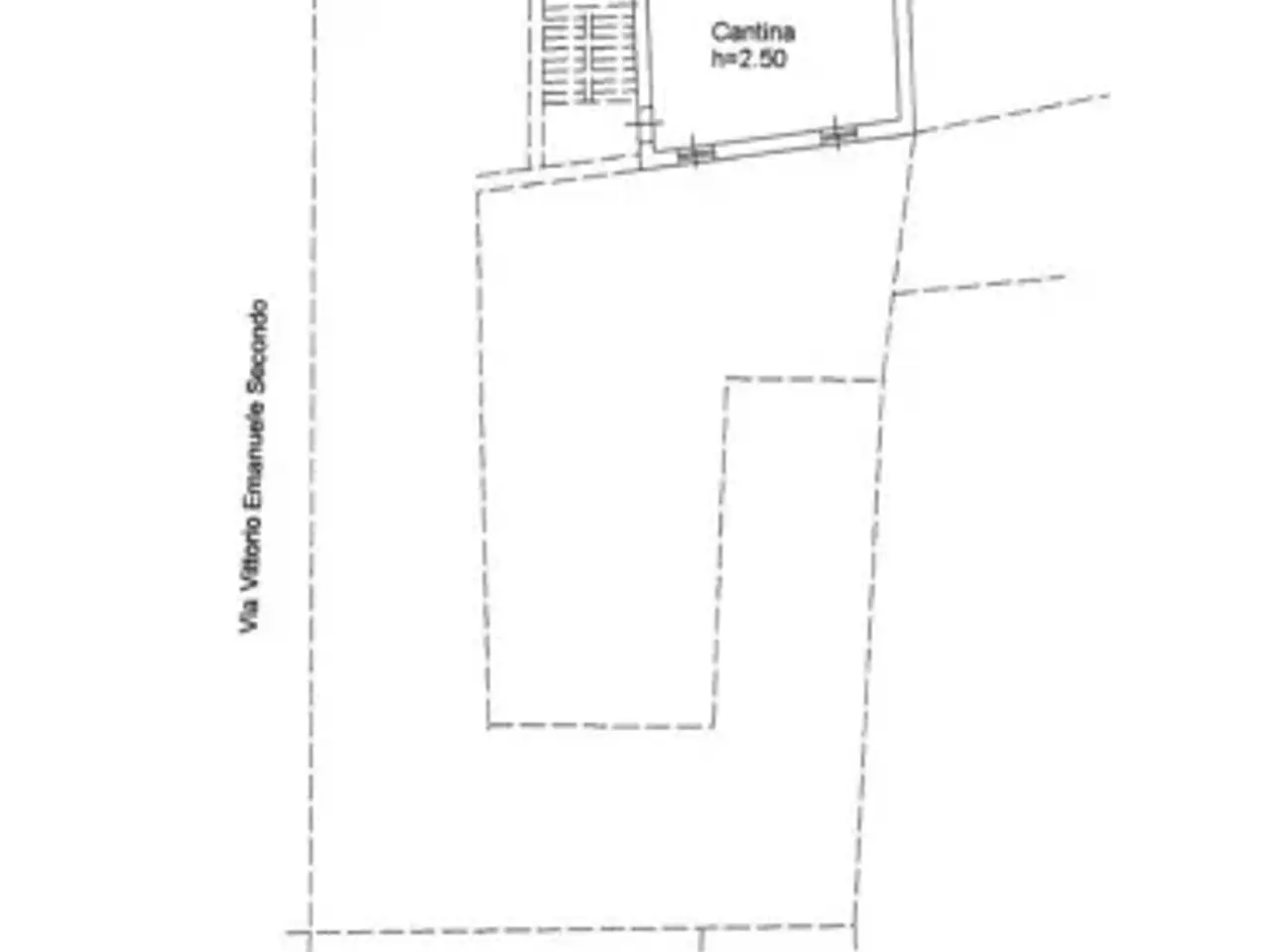 Negozio in Via Vittorio Emanuele II 289, Bra, {3} - Planimetria 1