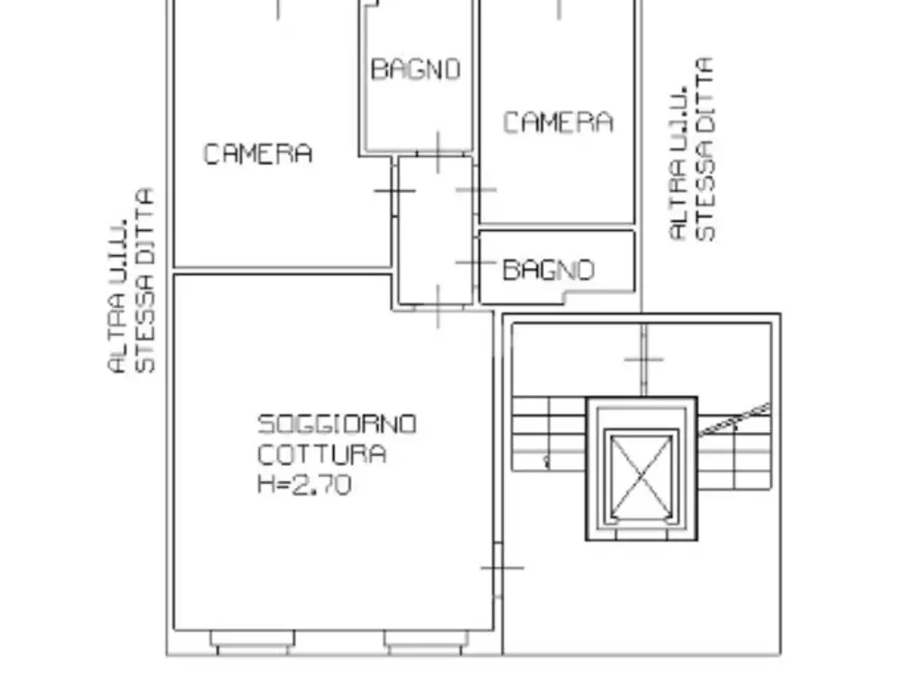 Negozio in Vicolo Scaramucci 16, Pisa, {3} - Planimetria 1