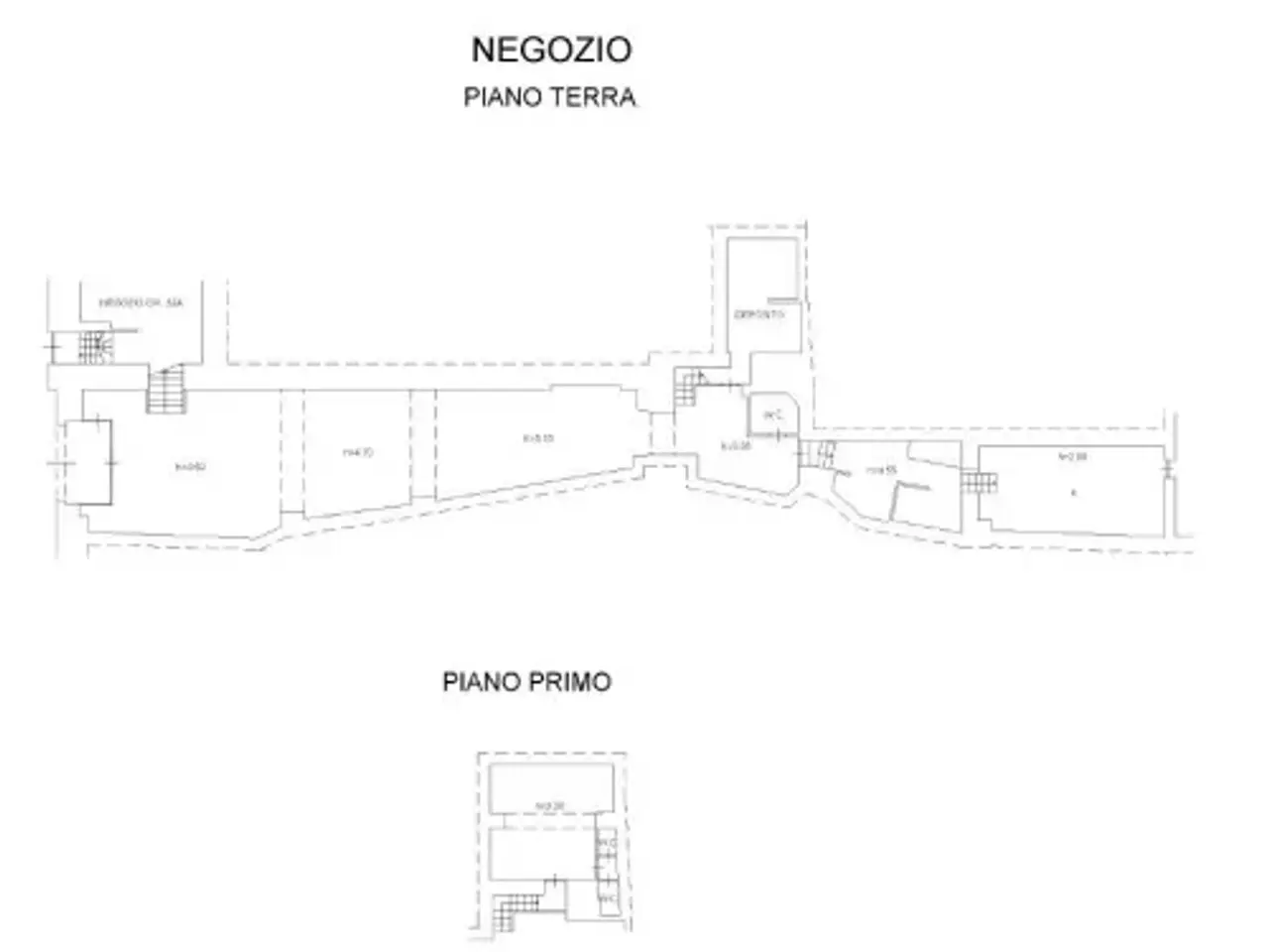 Negozio in Via delle Botteghe Oscure 32a, Roma, {3} - Planimetria 1