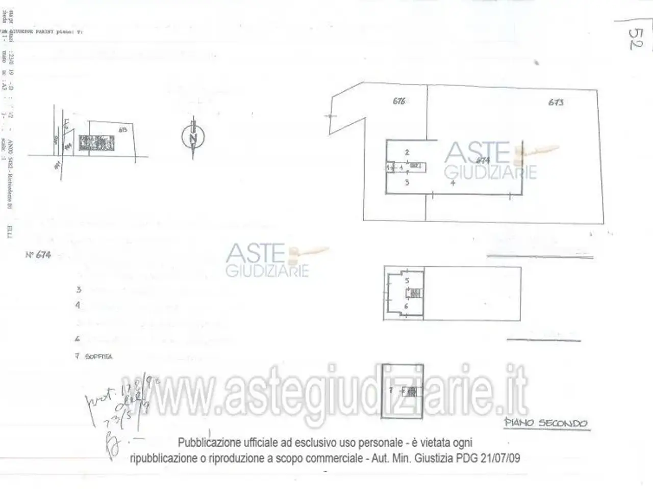 Ufficio in Località San Biagio - Via Parini 18 18, Osimo, {3} - Planimetria 1
