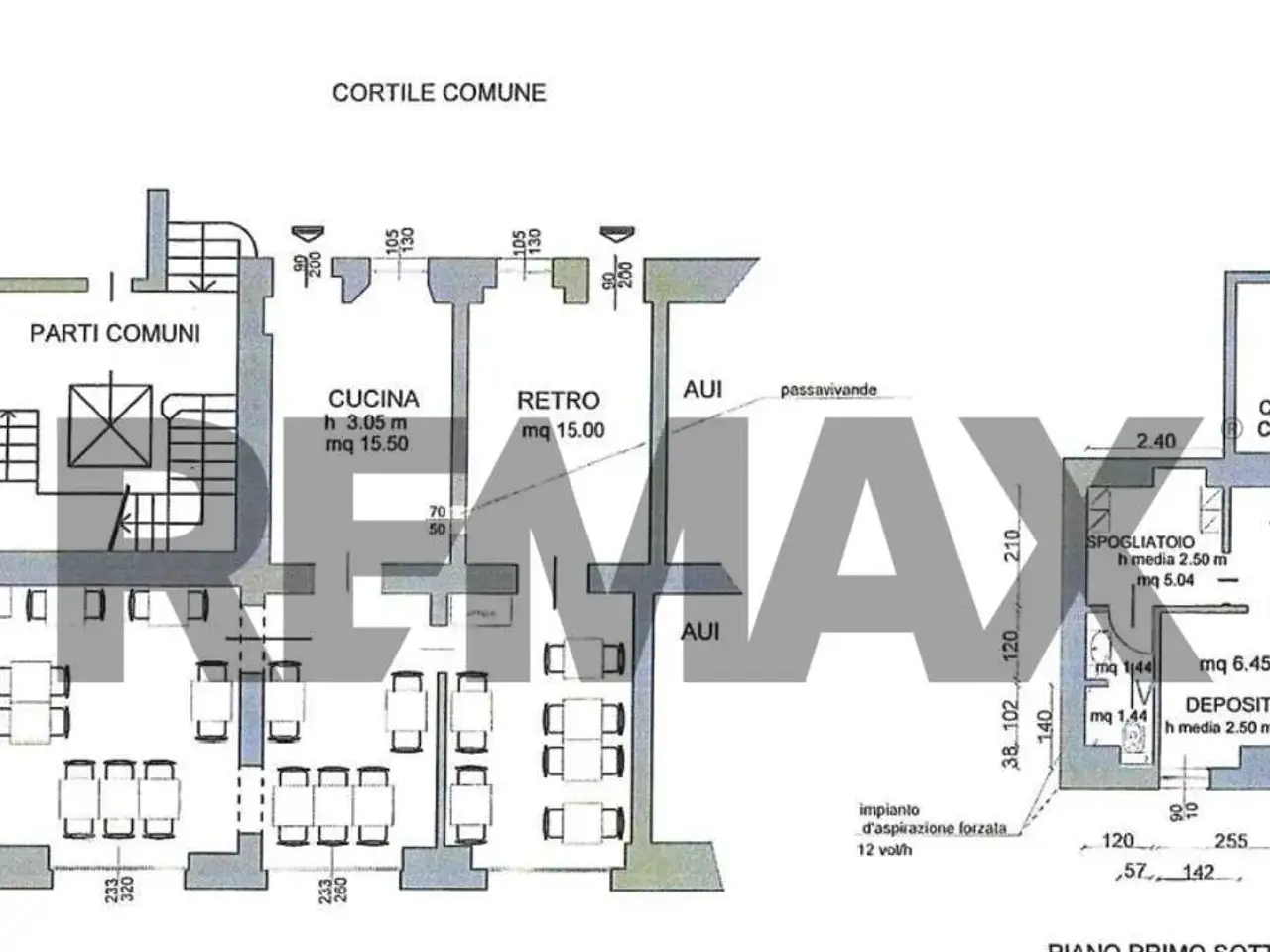 Esercizio commerciale in , Milano, {3} - Planimetria 1