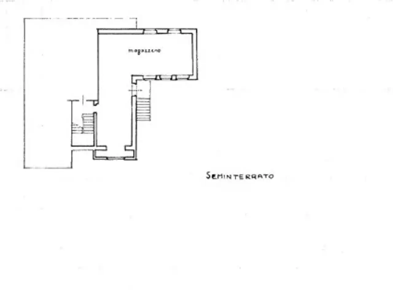 Magazzino in Via Giacomo Leopardi 7, Lecco, {3} - Planimetria 1