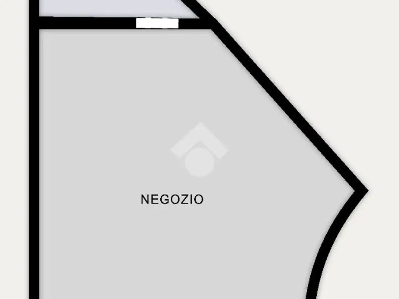 Negozio in Vicolo Parolari 4, Rovereto, {3} - Planimetria 1