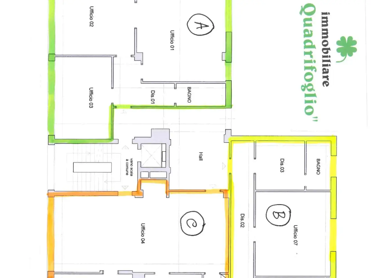 Ufficio in , Cascina, {3} - Planimetria 1