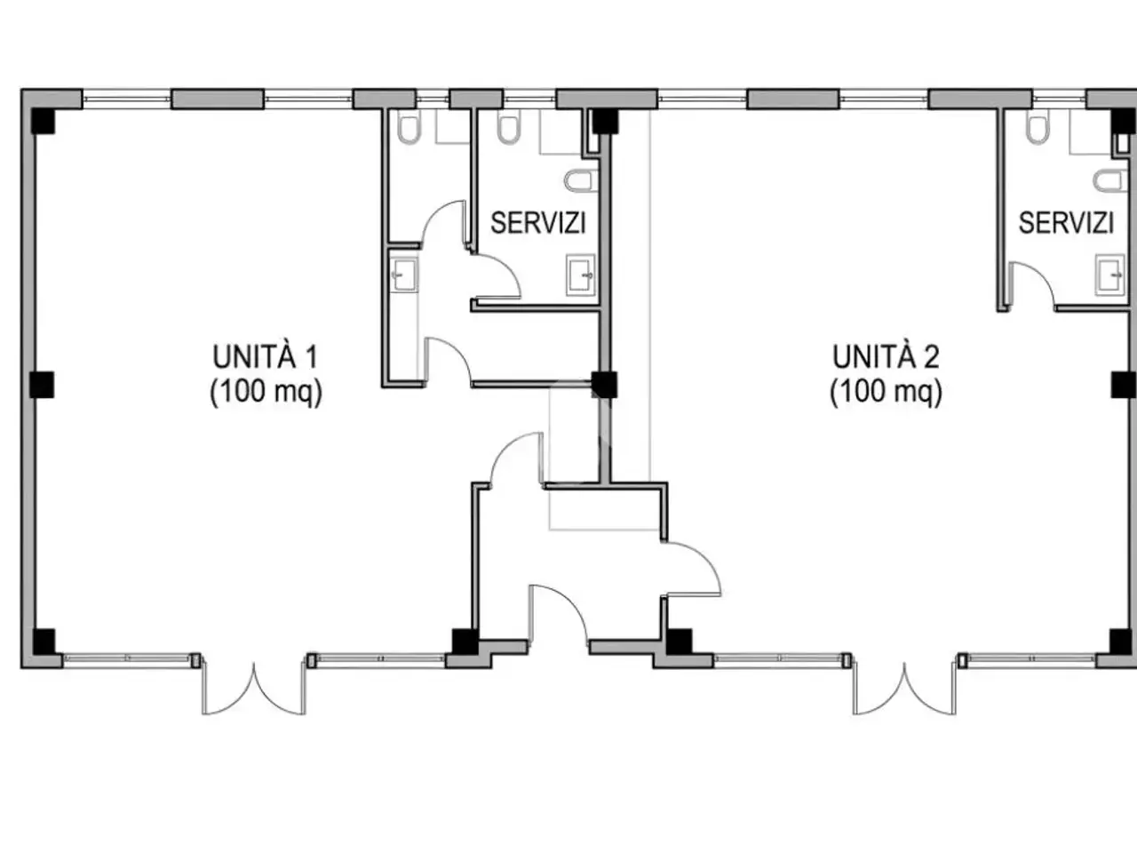 Negozio in Via Milano 1, Orzinuovi, {3} - Planimetria 1