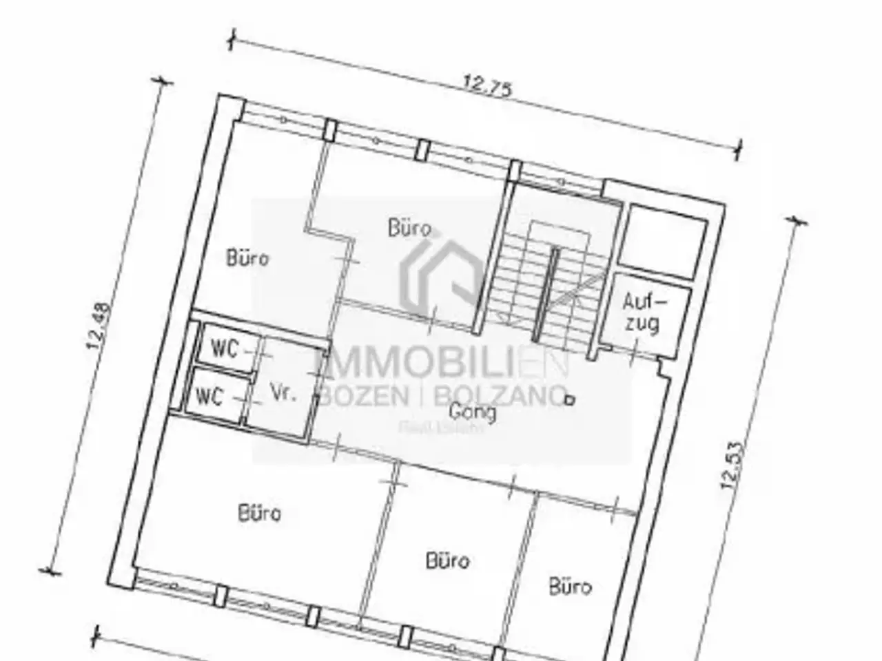 Ufficio in Vicolo della Chiesa 2, Nova Levante, {3} - Planimetria 1