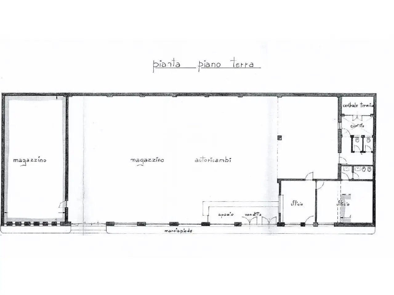 Capannone in Via 4 Novembre 29, Crema, {3} - Planimetria 1