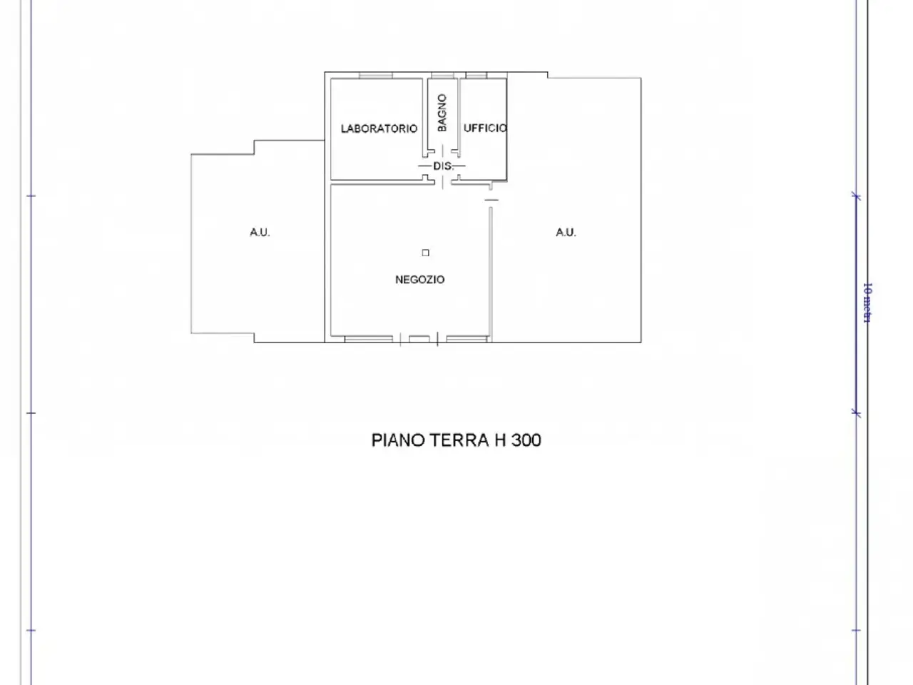 Negozio in Via Rossi, Rubano, {3} - Planimetria 1