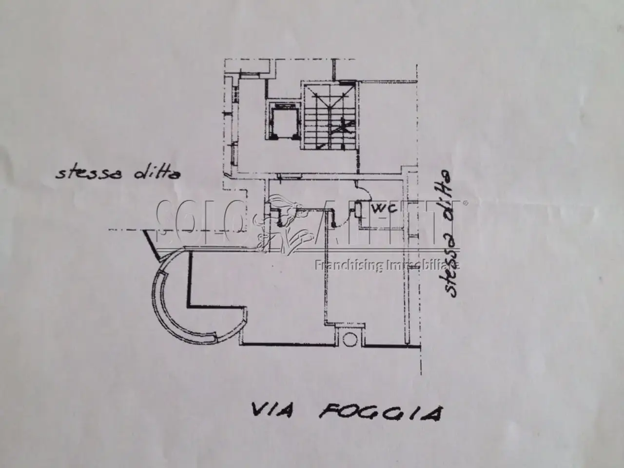 Ufficio in Viale Ennio 54, Bari, {3} - Planimetria 1