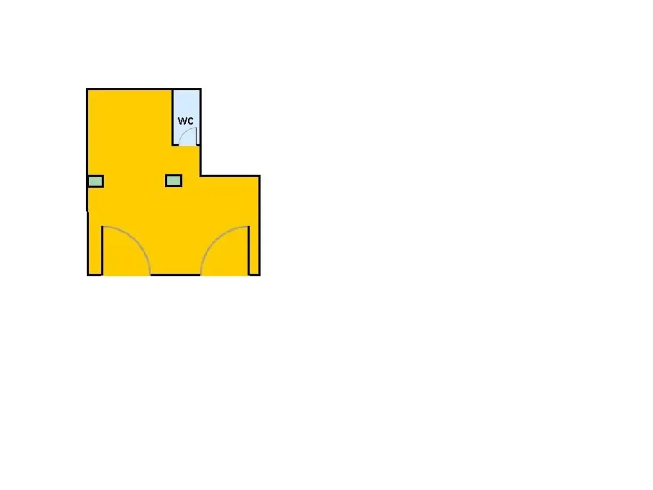 Negozio in Via Virgilio 28, Cassino, {3} - Planimetria 1