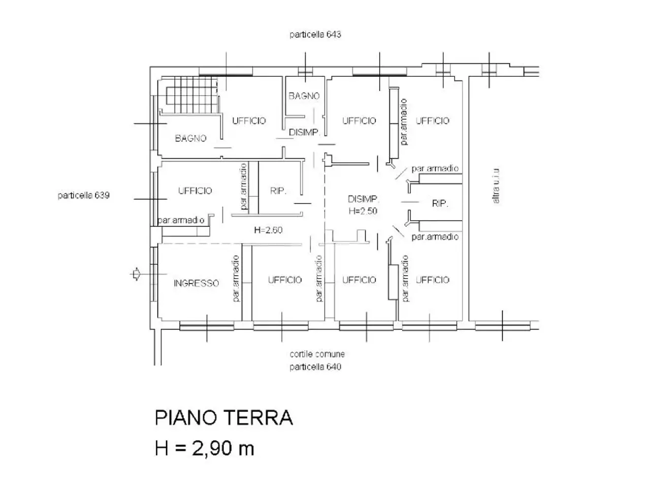 Negozio in Via Giuseppe Mazzini 5, Muggiò, {3} - Planimetria 1
