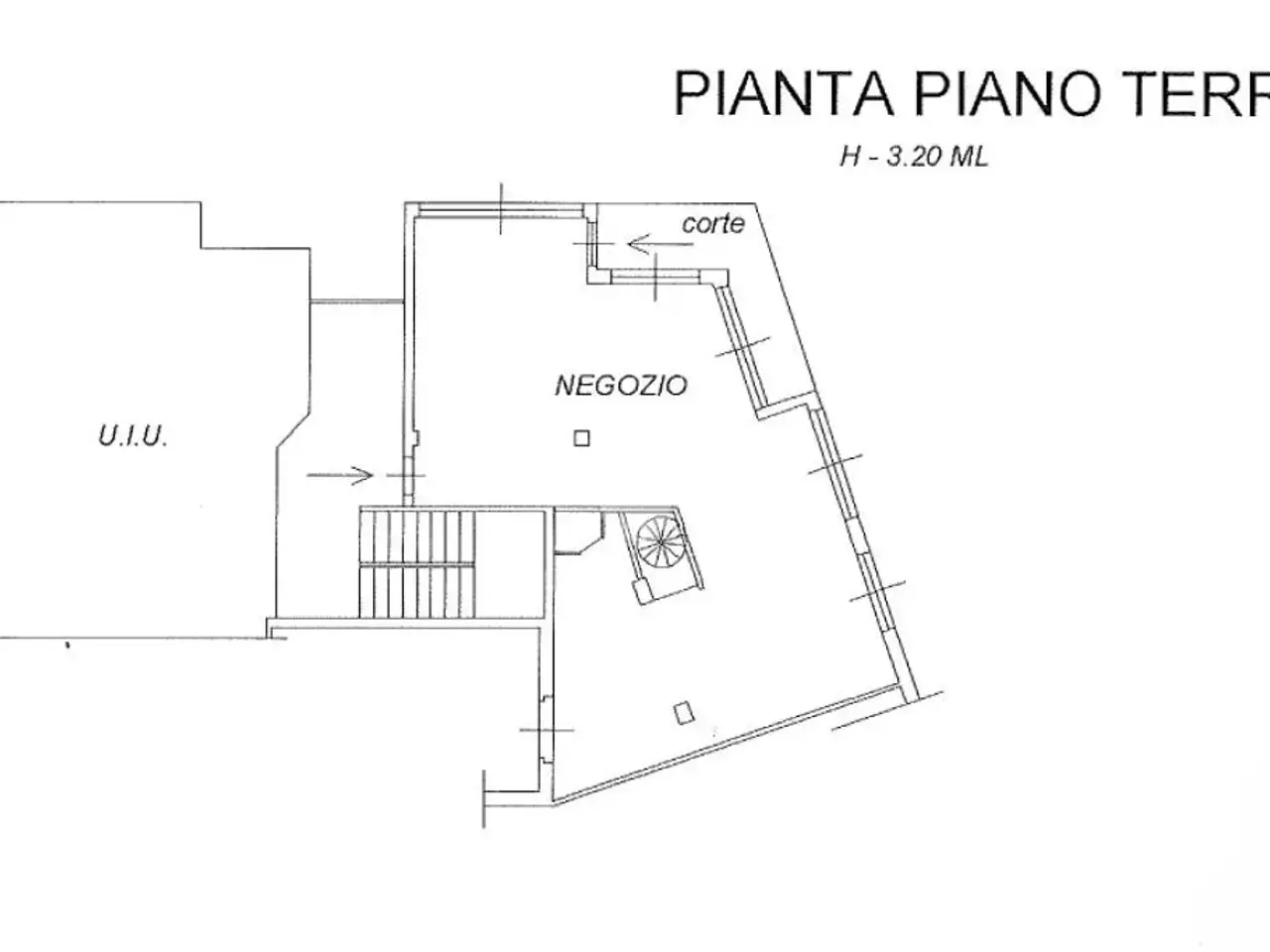 Negozio in Via Luigi Credaro, Morbegno, {3} - Planimetria 1
