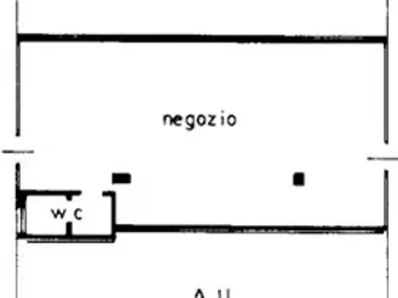 Negozio in Via Antonio Vivaldi, Camposampiero, {3} - Planimetria 1