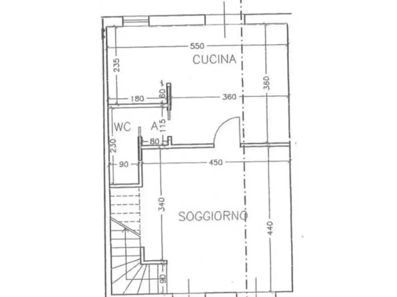 Villa a schiera in vendita, Via delle Ville, Capannori - Planimetria 1