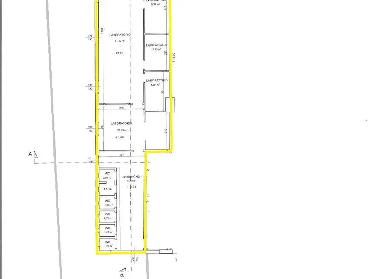Magazzino in , Campi Bisenzio, {3} - Planimetria 1