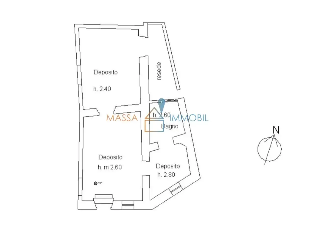 Magazzino in Via Gino Menconi 23bis, Carrara, {3} - Foto 2