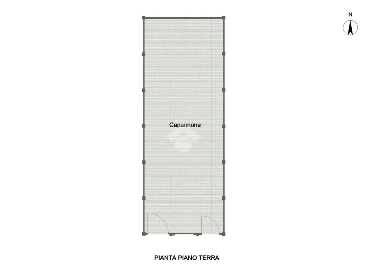 Capannone in Via Attilio di Sante, Teramo, {3} - Planimetria 1