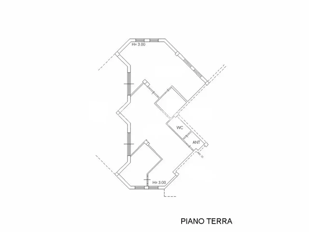 Negozio in Via Martiri delle Foibe, Civitanova Marche, {3} - Planimetria 1