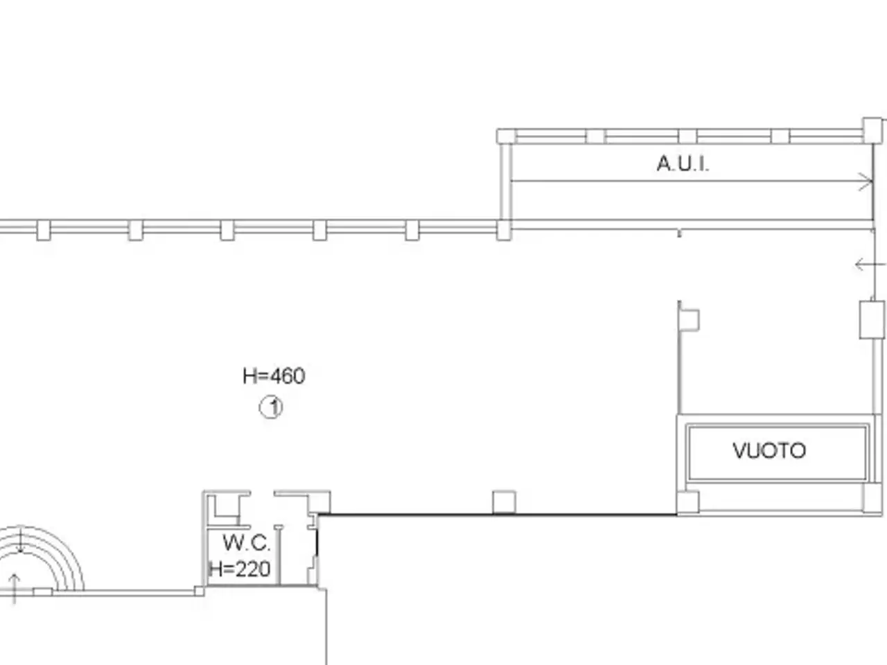 Ufficio in Via Giancarlo Clerici, Sesto San Giovanni, {3} - Planimetria 1
