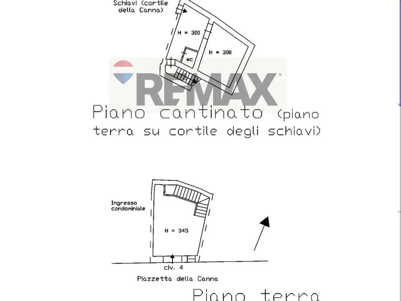 Laboratorio in Piazzetta della Canna 4, Palermo, {3} - Planimetria 1