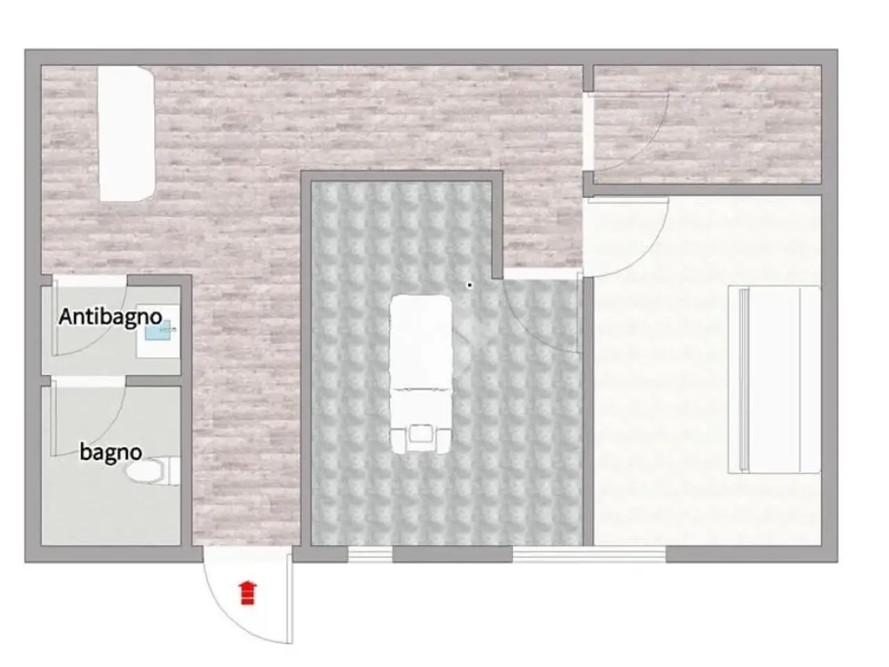 Negozio in Via Pasquale Paoli 25, Como, {3} - Planimetria 1