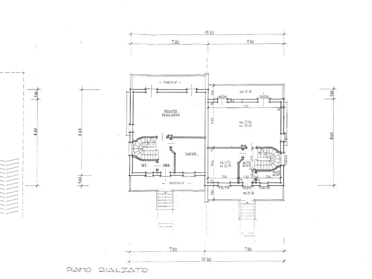 Villa in Via San Giorgio, Albignasego - Planimetria 1