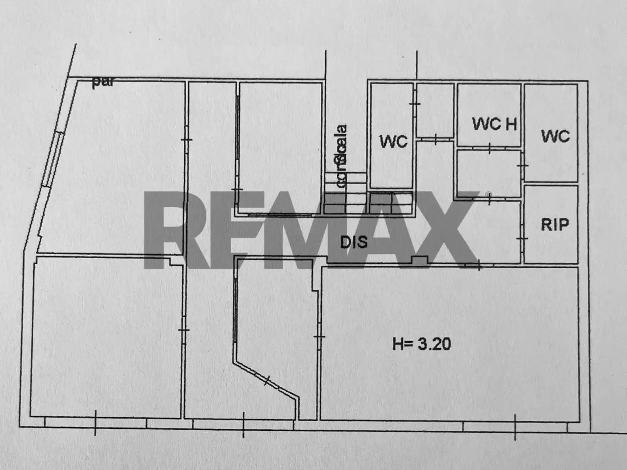 Negozio in Viale Alcide De Gasperi 73, Acireale, {3} - Planimetria 1