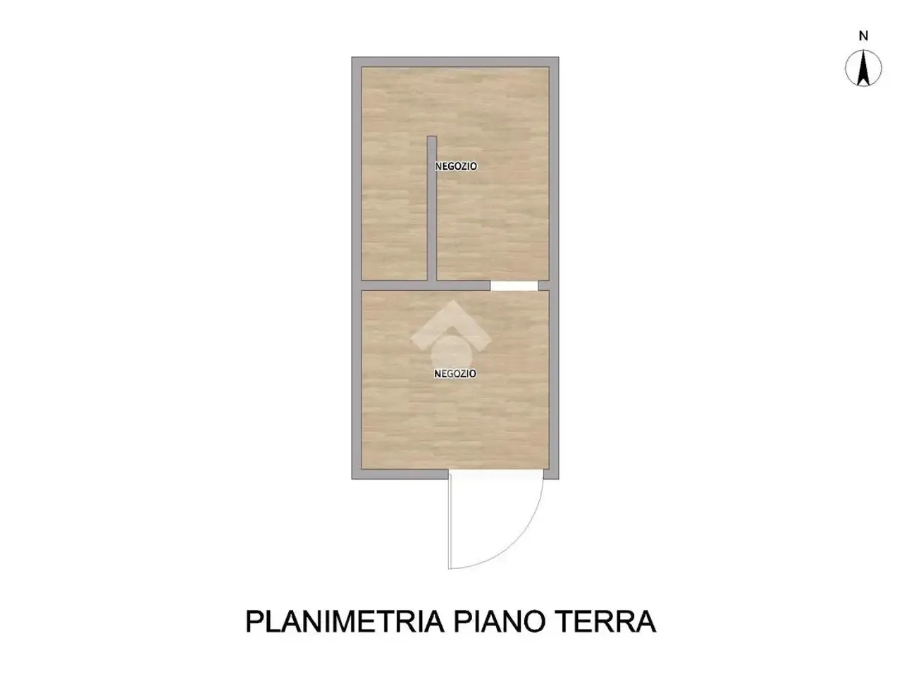 Negozio in Corso Vittorio Emanuele Secondo 275, Piacenza, {3} - Planimetria 1