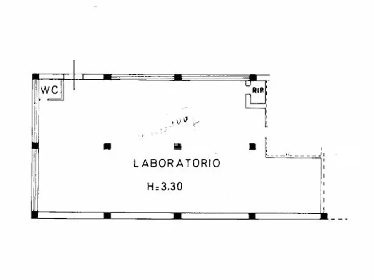 Capannone in , Civitanova Marche, {3} - Planimetria 1