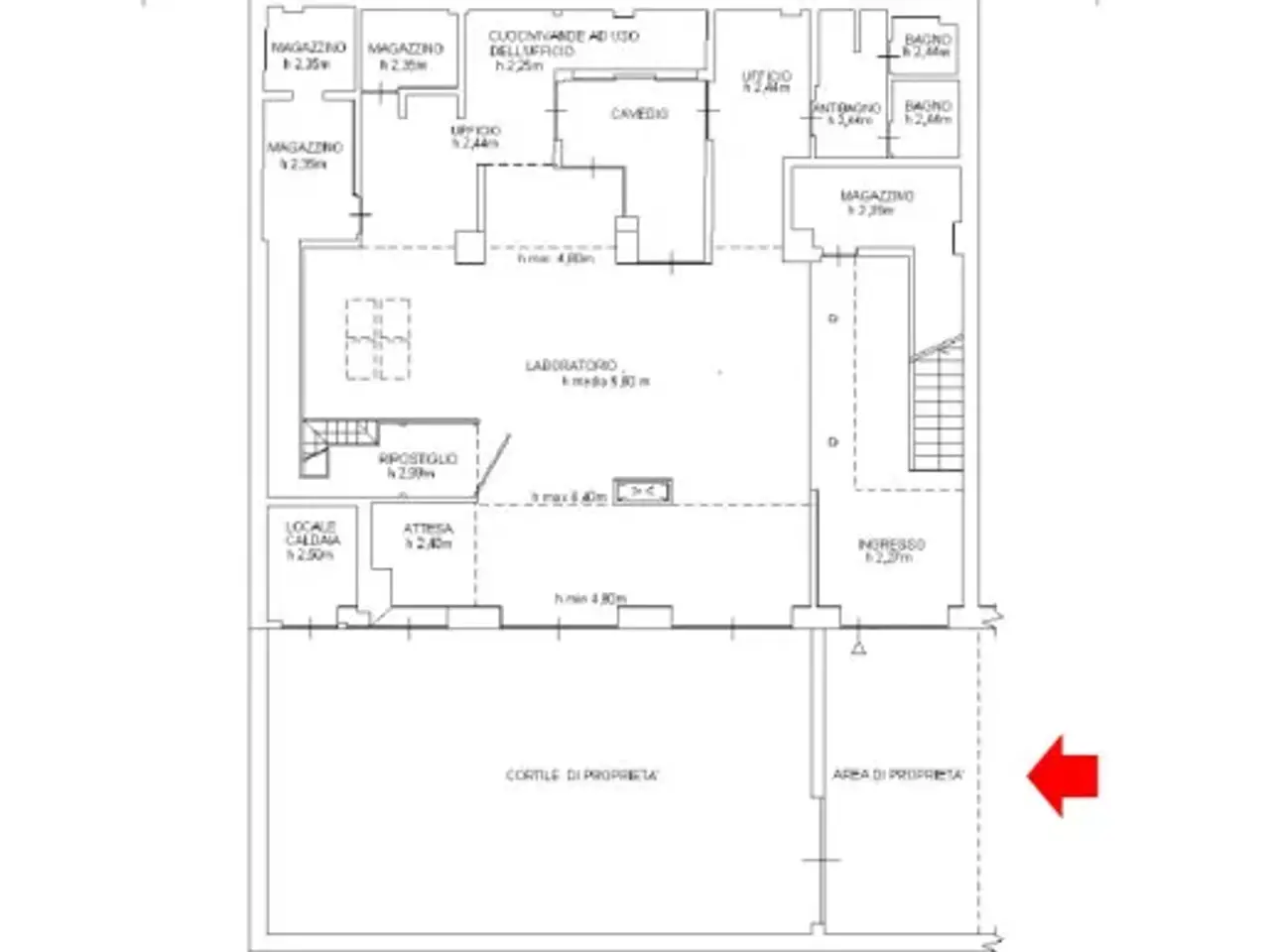 Ufficio in , Milano, {3} - Planimetria 1