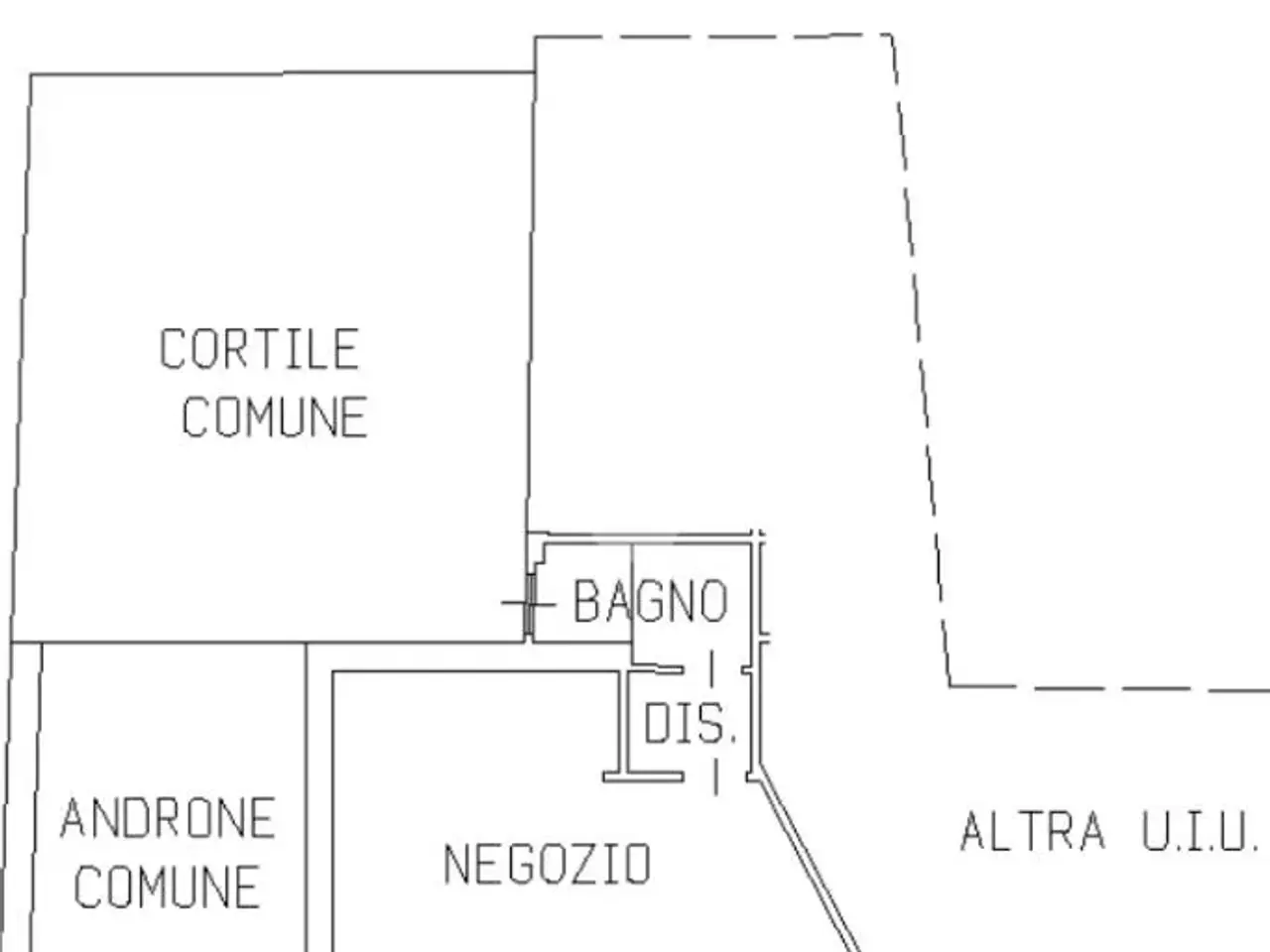 Negozio in Corso Italia 38, Rivarolo Canavese, {3} - Planimetria 1