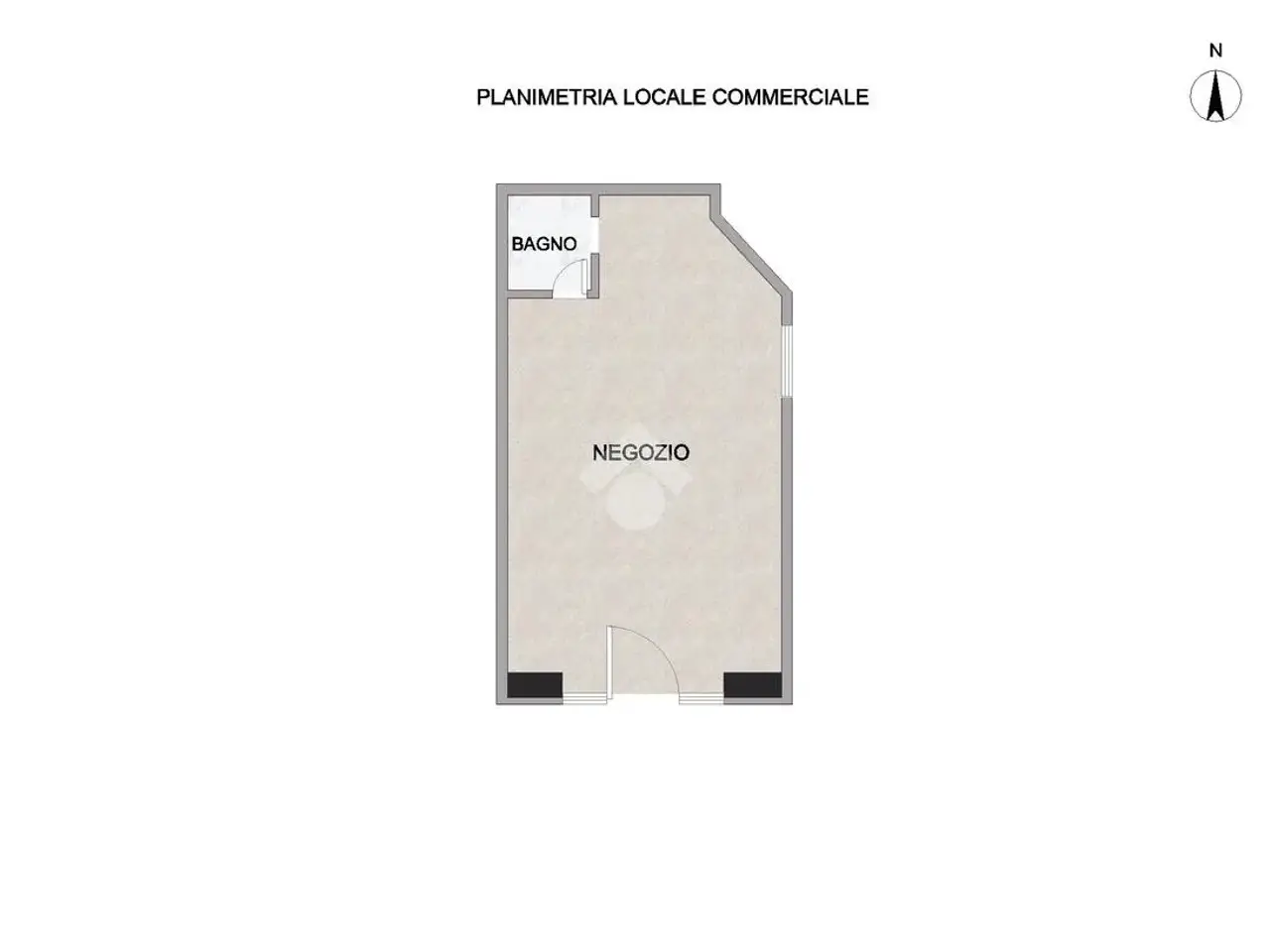 Negozio in Via Piave 9, Lanciano, {3} - Planimetria 1