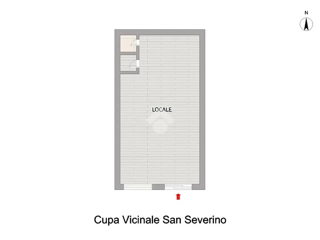Negozio in Strada Vicinale 20, Napoli, {3} - Planimetria 1