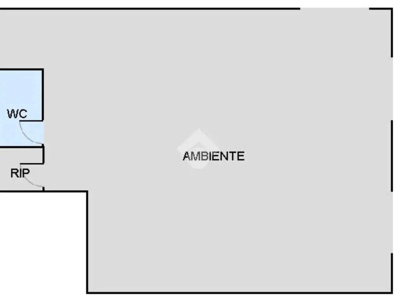 Negozio in Piazza Falcone Borsellino 106, Alcamo, {3} - Planimetria 1