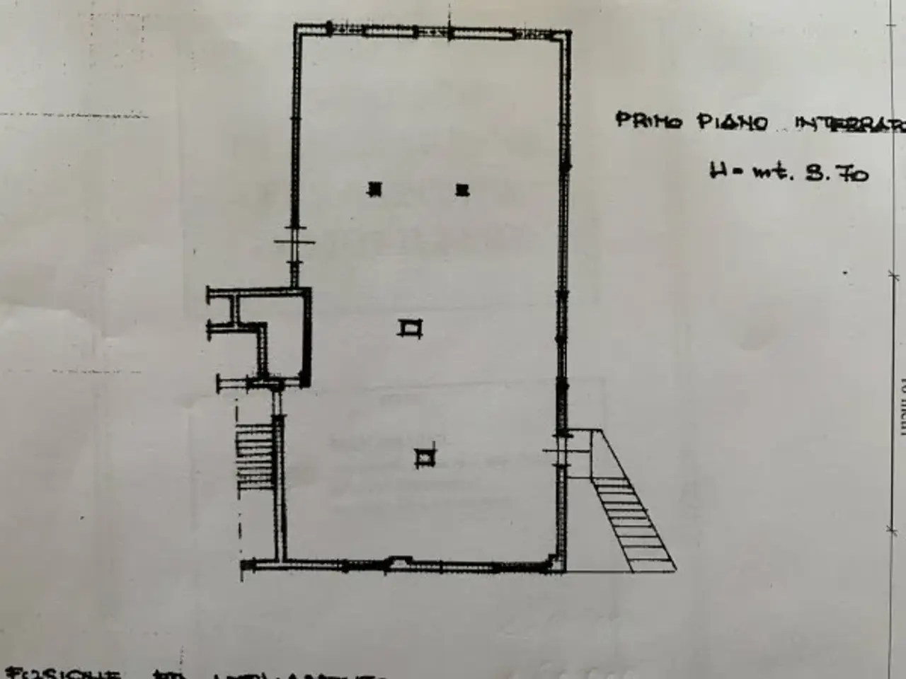 Magazzino in Via San Tommaso d'Aquino 6, Bari, {3} - Planimetria 1