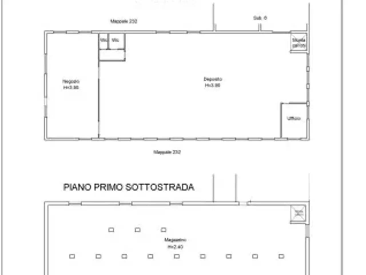 Negozio in Strada Bobbiese 20, Piacenza, {3} - Planimetria 1
