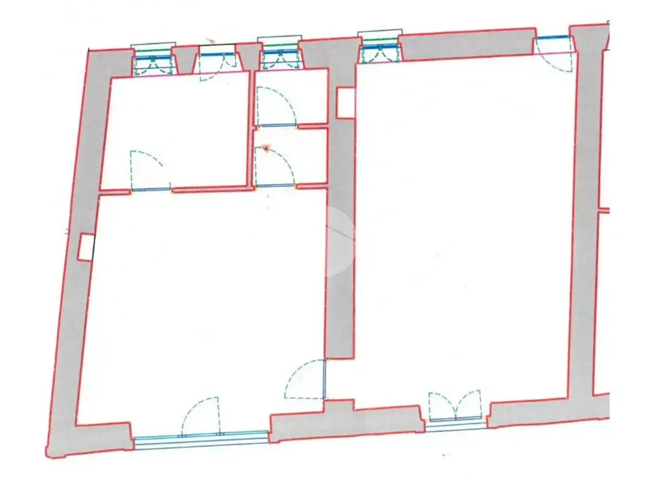Ufficio in Via Brescia 38, Ospitaletto, {3} - Planimetria 1