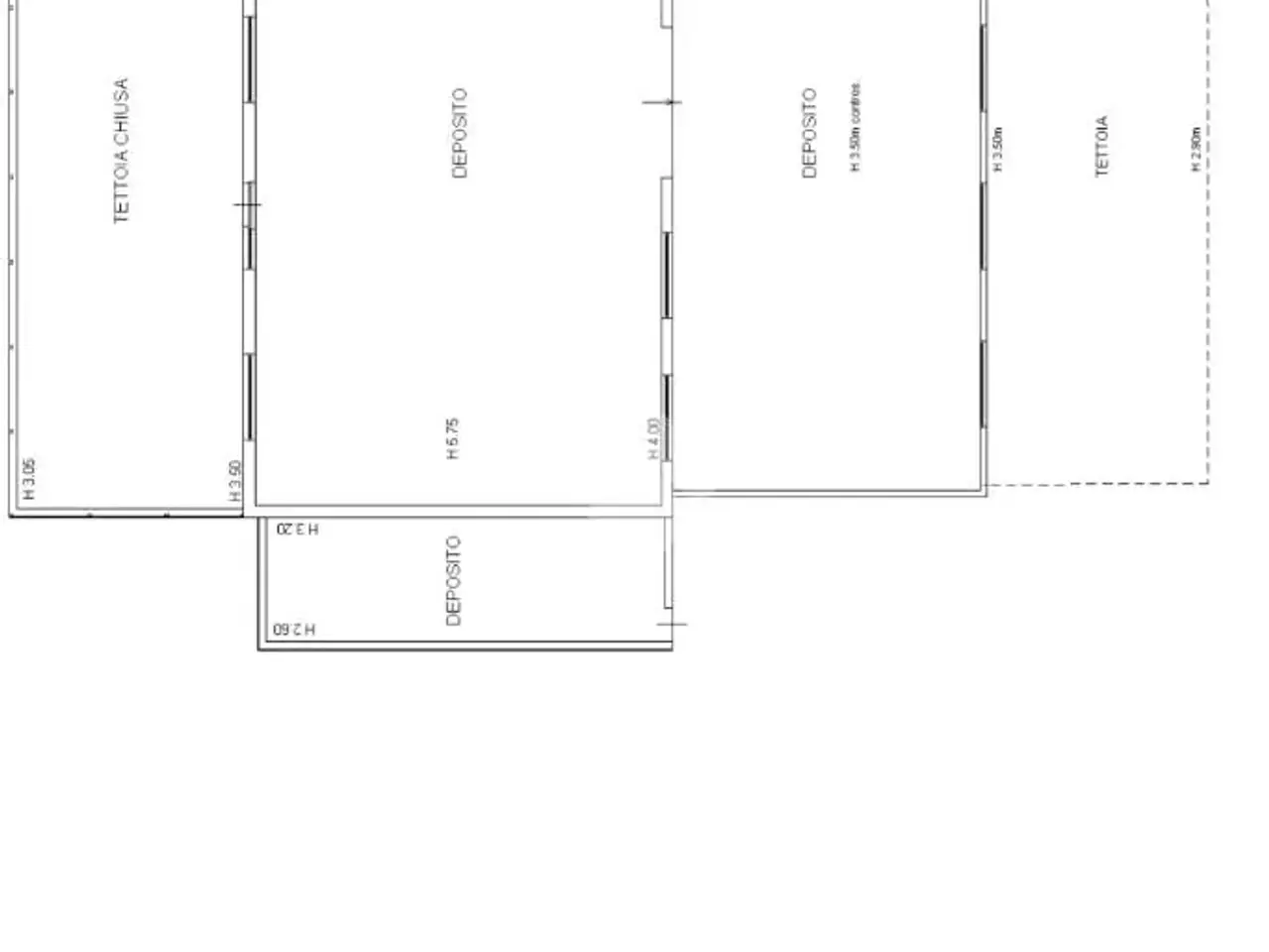 Capannone in Str. Langhirano 217, Parma, {3} - Planimetria 1
