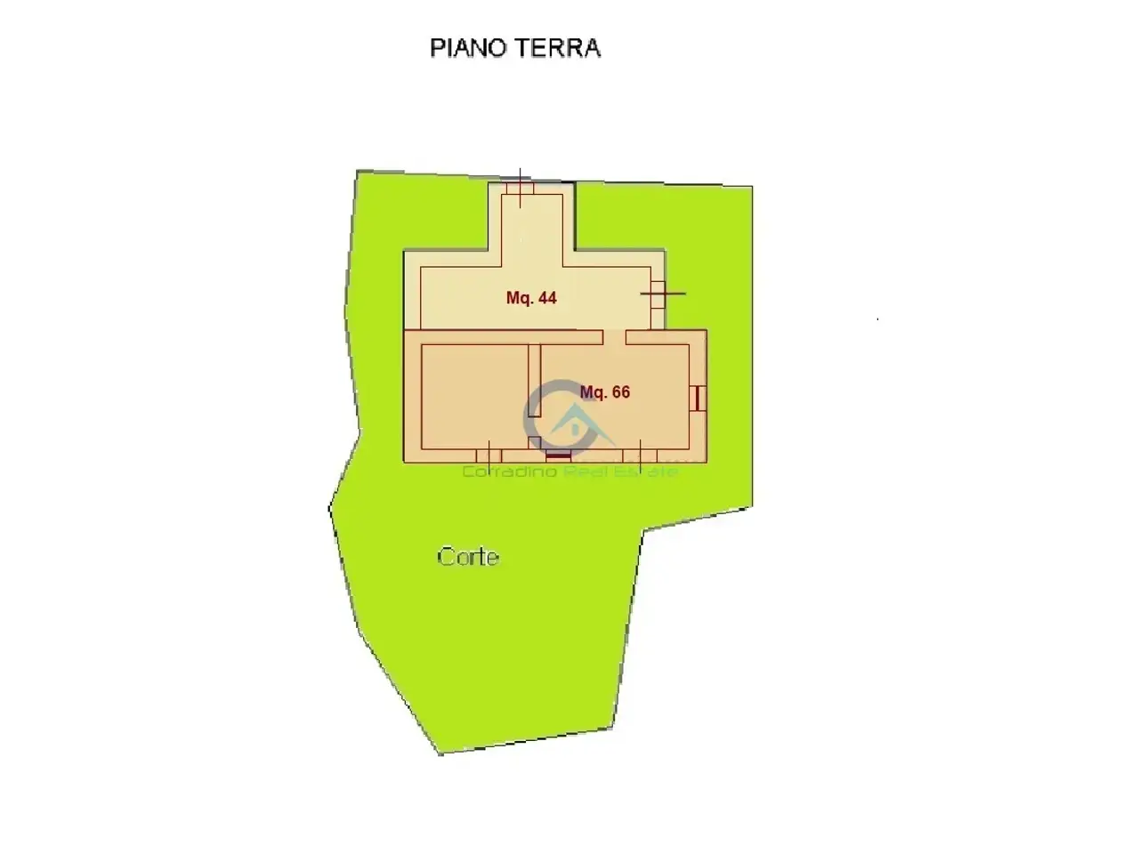 Magazzino in Contrada Cerasia, Borgia, {3} - Planimetria 1