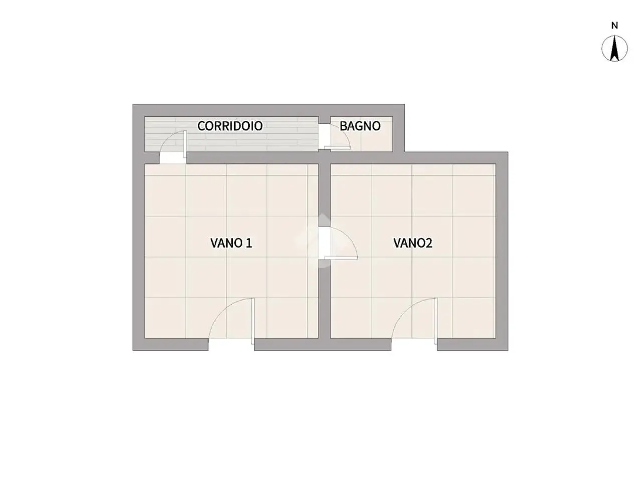Negozio in Via Cupa Vicinale dell'Arco, Napoli, {3} - Planimetria 1