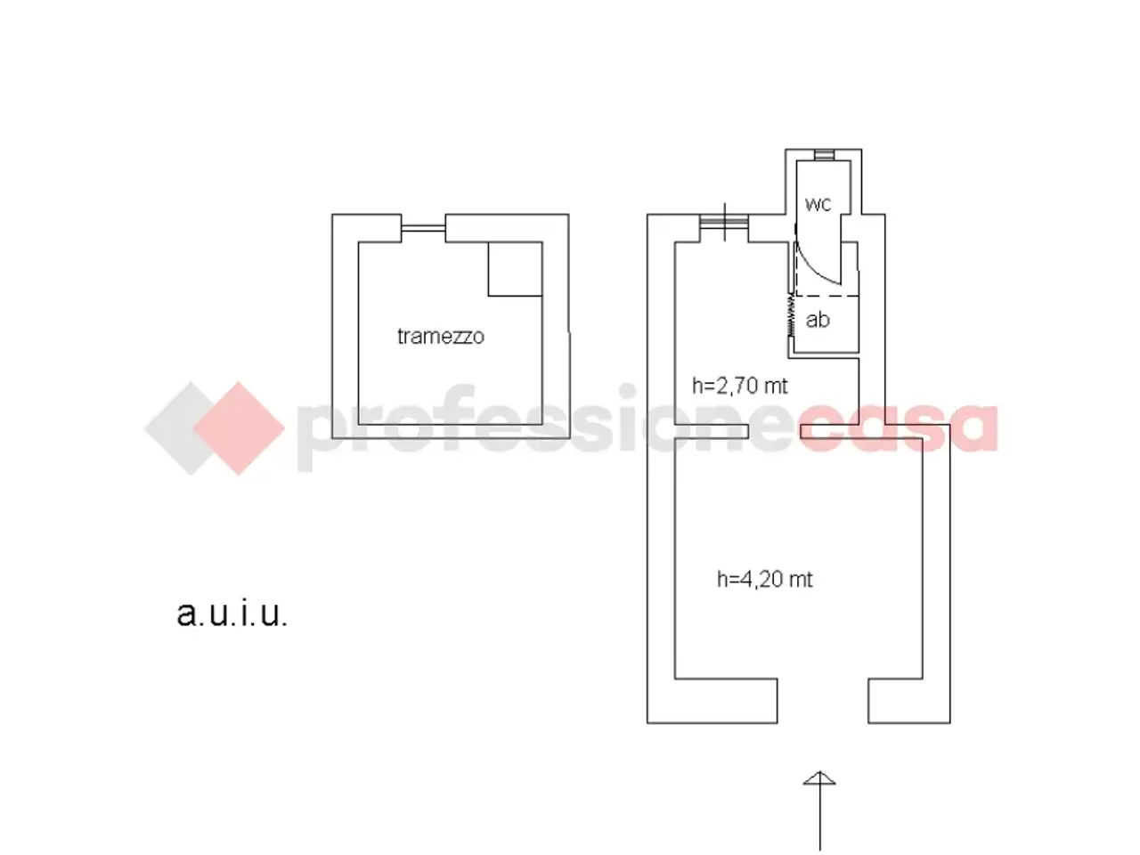 Negozio in Via Crispi 103, Taranto, {3} - Planimetria 1