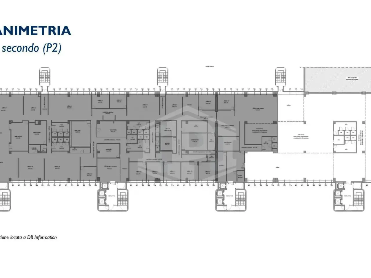 Ufficio in Palazzo a Milanofiori Str. 4, 4, Assago, {3} - Planimetria 1