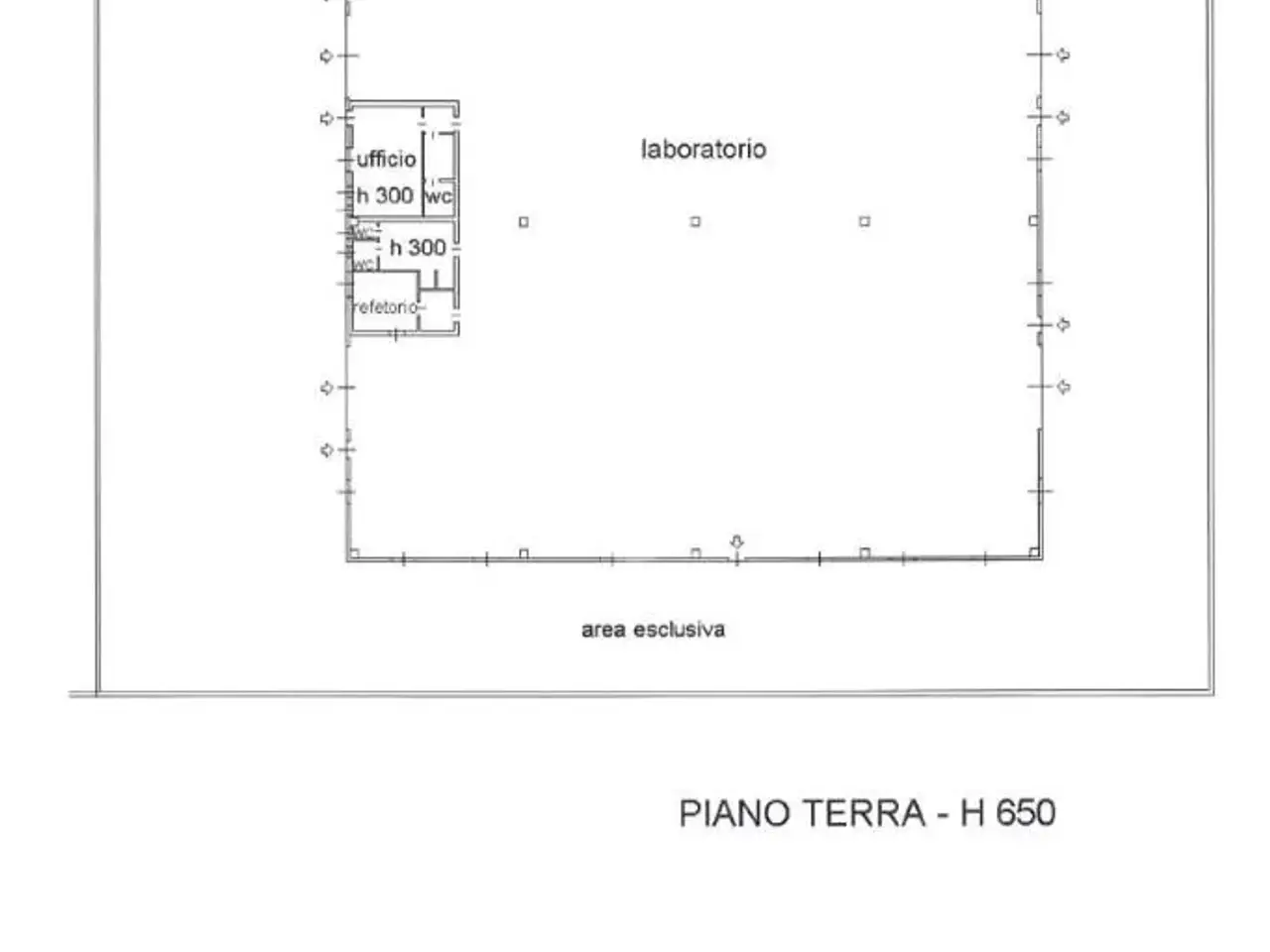 Capannone in Via Provinciale 1, Ghisalba, {3} - Planimetria 1