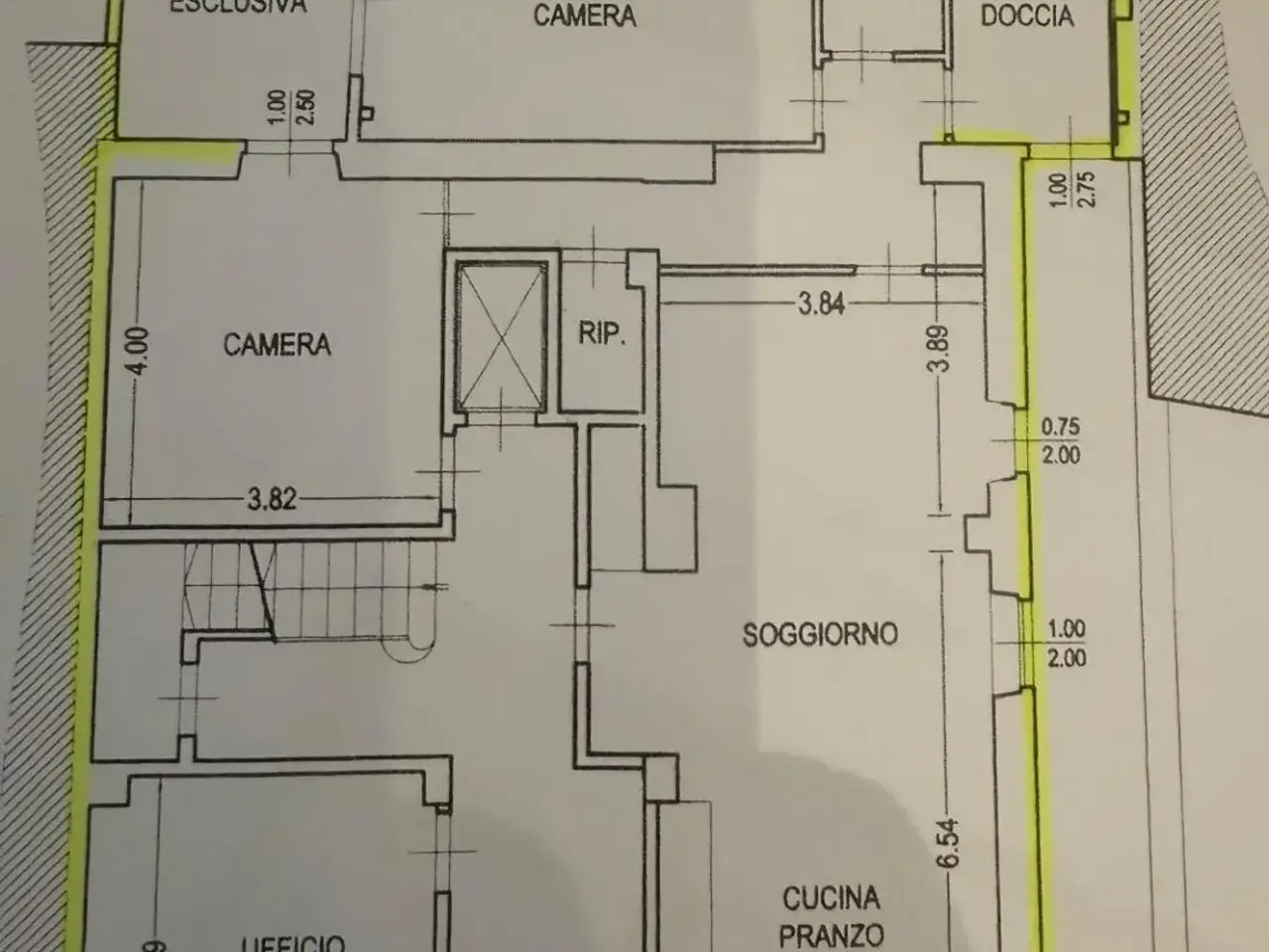 Trilocale in vendita, Viale Bicchierai, Montecatini-Terme - Planimetria 1