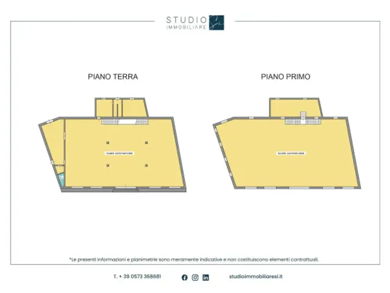 Negozio in Via Atto Vannucci, Pistoia, {3} - Planimetria 1