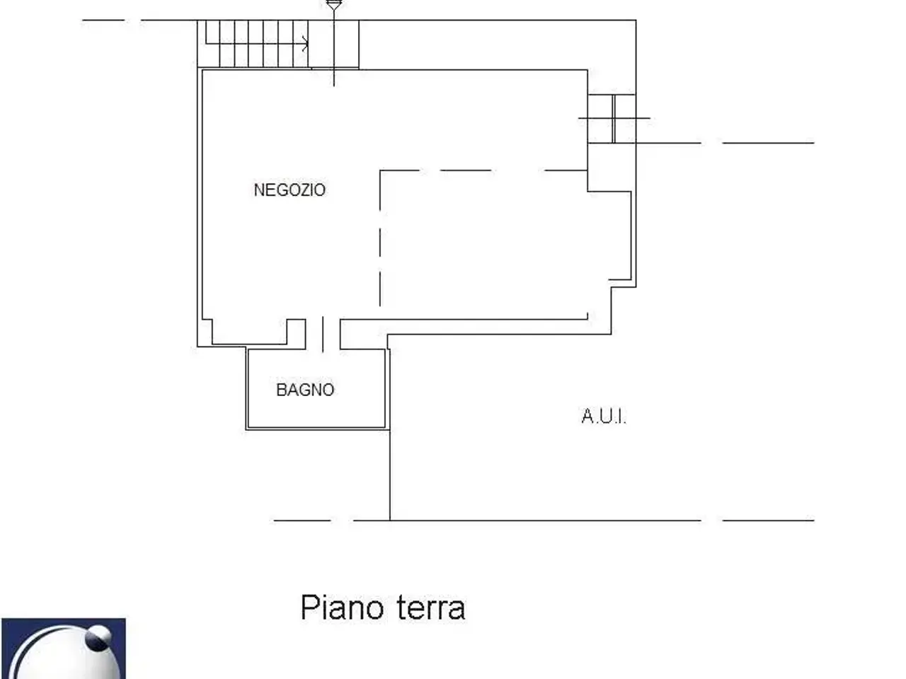 Negozio in Via Strambio, Eupilio, {3} - Planimetria 1